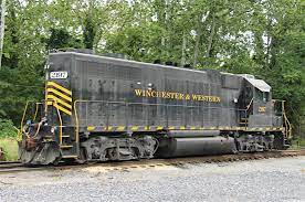 Winchester And Western Railroad Map Hawkinsrails - Winchester & Western