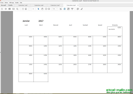 Téléchargez les images du calendrier 2020 gratuites à imprimer pour votre usage personnel. Calendrier Mensuel Excel Modifiable Et Gratuit Excel Malin Com