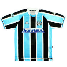 Too hard to find a gremio jersey without the back. 2002 03 Gremio Home Shirt 10 M For Sale