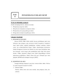 Check spelling or type a new query. Pdf Bab 12 Pengembangan Silabus Ktsp Linda Novia Academia Edu