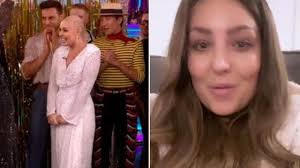 Amy Dowden says Strictly appearance without wig was 'tough' but made her  stronger'