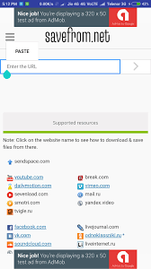Youtube Downloader Savefrom Net For Android Apk Download