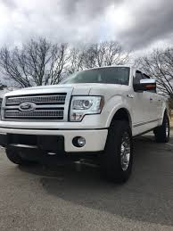 2012 Ford F-150 Platinum SuperCrew 4x4 - Pearl White - Leveled - Chrome  Wheels - 1FTFW1ET6CFA13869