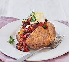 Here's how to make an absolutely perfect baked potato every time, from choosing the right type of potato to how long to bake it for. Baked Potato Recipes Bbc Good Food