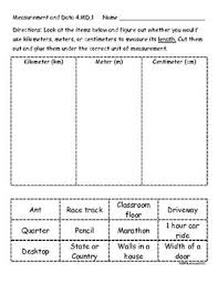 4th Grade Measurement Worksheets Activities And Center Cards 4 Md 1 And 4 Md 2 Math Pages Teaching Math Measurement Worksheets
