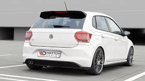 The new polo gti1 adds dynamism to the small compact car segment with its 200 ps turbocharged engine. Zentrale Hinten Splitter Mit Einem Vertikalem Balken Vw Polo 6 Gti Mk6 Shop Volkswagen Polo Gti Mk6 Maxton Design
