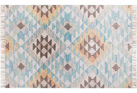 50 cm x 80 cm, 1 st. Tom Tailor Vintage Pastell Kelim Iii 725 Turkis Multi Hertie De