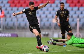 Poland's robert lewandowski reacts at the end of the euro 2020 soccer championship group d match between sweden and poland, at the st. Football Soccer Lewandowski Left Buzzing After Historic Goal Number 41 The Star