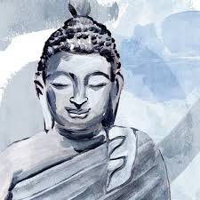 Awaken in Blue II by Annie Warren Oil Painting Reproduction For Sale