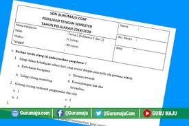 Setelah kemarin kita membahasa tentang soal uas kelas 5 semester 1 kurikulum 2013 revisi 2017 tema 1, dan pada postingan kali ini kami akan membahas soal uas tema 2 untuk kelas 5.pada tema 2 ini bertemakan udara bersih bagi kesehatan. Soal Uts Pts Kelas 5 Semester 1 K13 Revisi Tahun 2021 Guru Maju