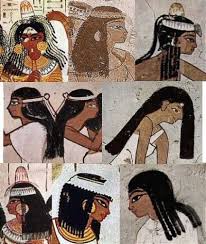 Ancient Egyptian Headress Egyptian Hairstyles Egyptian History Egypt Art