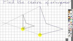 19 finding the centre of enlargement find the centre of enlargement. Year 8 Finding The Centre Of Enlargement Youtube