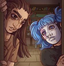 larry n sal investigating something (my art) : r/sallyface