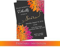 Dholki blank mehndi invitation card template. Dholki Invitation Mehndi Night Invitations Bollywood Invitation Indian Invitations Bridal Shower Hindu Wedding Indian Wedding Cards In 2021 Wedding Invitation Sets Wedding Cards Invitations