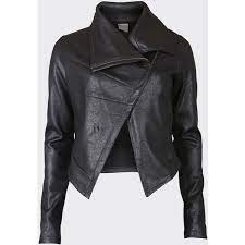 Object Collectors Item New Tamara X Cardigan 65 56 Liked On Polyvore Featuring Outerwear Jackets Casaco White Leather Jacket Shiny Jacket Leather Jacket