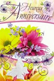 Cartes de modèle serties rose aquarelle et fleurs violettes. Amieleach017 Bon Anniversaire Bouquet De Fleurs