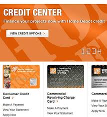 Please note that your billing address must match the address on your credit card statement. The Home Depot Credit Card Options Lovetoknow