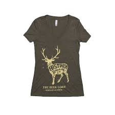Deer Lord V Neck V Neck Neck T Shirts For Women