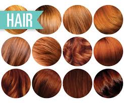 Natural Red Hair Color Chart Google Search Natural Red