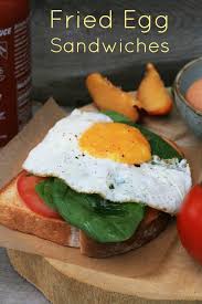 Fried Egg Sandwich Variations Recipes Recipe Fried Egg Sandwich Recipes Egg Sandwiches