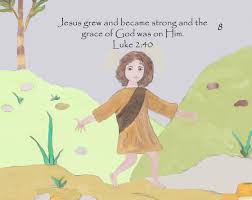 31 Jesus Grew In Wisdom And Stature Coloring Pages