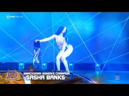 Wwe women's tag team titles match: Sasha Banks Entrance As The New Smackdown Women S Champion Smackdown October 30 2020 Youtube