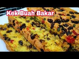By nazatul fairuzaugust 22, 2017september 11, 2020 27,254 views. Resepi Kek Buah Bakar Simple Resepi Merory Sedap Betul