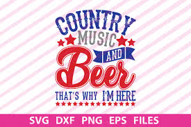 Download Country Music And Beer That S Graphic By Designartstore Creative Fabrica PSD Mockup Templates