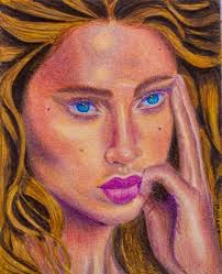 Artist title of strings and strokes 20x15 inches 2024