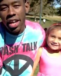 Tyler, The Creator went to Esmeralda’s (Chloe Clancy) graduation ceremony  🎓, She is the daughter of Tyler’s managers Christian and Kelly Clancy. You  can hear Tyler shout from the crowd: “ESMERALDA!”