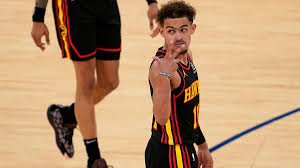 Apparently, the heavy wrap on trae young's it didn't take much longer for young to ice the game and most likely his shoulder afterwards. Atlanta Hawks Trae Young Should Embrace Role As New York Knicks Fans Favorite Villain