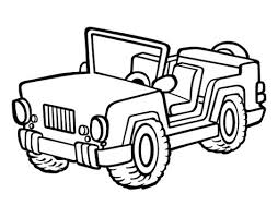 These trucks can run over any human made barrier. Jeep Coloring Pages Kidsuki