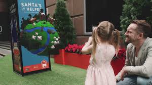 Questo è anche il più breve. Santa S Lil Helper Ar Wayfinding Experience With City Of Melbourne Youtube