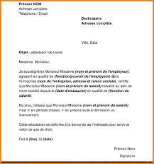 8 Attestation De Travail Exemple Lettre Word Doc Words Image Search