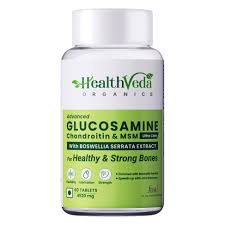 Health Veda Organics Glucosamine Chondroitin MSM with Boswellia | Cart