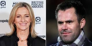 Gabby Logan offers reassurance to husband as he opens up