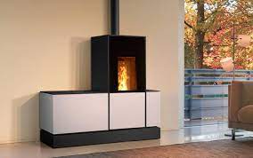 Usually ships within 3 to 5 weeks. Pellet Stove P250 In Majolica Flush With The Wall Corner Piazzetta