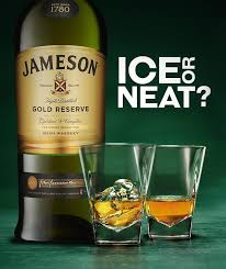 There S A Debate Roaring Today We Re Disputing The Best Way To Sip Our Jameson Gold Reserve Neat Or With Ice Hel Irish Whiskey Whiskey Jameson Irish Whiskey