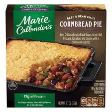 Marie callender's marie callender's frozen dinner, fettuccini with chicken & broccoli, 13 ounce. Save On Marie Callender S Cornbread Pie Beef Bean Chili Order Online Delivery Giant