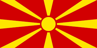 Waving macedonian and italian flags. North Macedonia Flag Package Country Flags