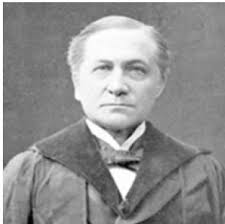 Pictured at the left is Dr. Betrand F. Andrews. He is shown posing as a  member of the Cap and Skull, a medical honor society, in 1918. He and his  father, Dr.