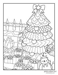 Ready to make the season bright? Top 100 Christmas Tree Coloring Pages The Ultimate Free Printable Collection Coloring Page Print Color Fun