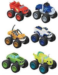 Blaze Amp Monster Diecast Trucks Lot 6 Crusher Stripes Zeg Pickle Darington New Cool Toys Blaze The Monster Machine Nickelodeon