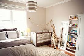 Decor Tips For Sharing The Master Bedroom With Baby Master Bedroom Nursery One Bedroom Apartment Parents Room