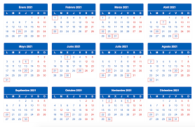Sin embargo, el sat todavía no tiene ningún enlace sobre la declaración anual 2021 que corresponde al ejercicio fiscal 202. Calendario Fiscal 2021 Para Autonomos Profesionales Y Pymes Cuentica
