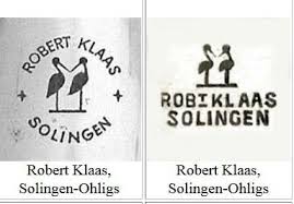 Knives without a manufacturer's marking are of less value than those that are marked. Maker Marks Makers Mark Solingen Maker