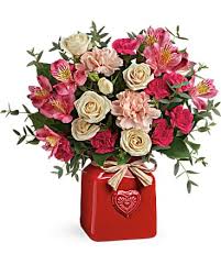 Find company research, competitor information, contact details & financial data for new leaf flower & plant shop of poplar bluff, mo. Teleflora S Vintage Heart Bouquet In Poplar Bluff Mo Blue Relics Revivals