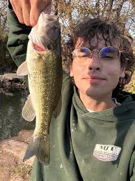 catching fish in spring river