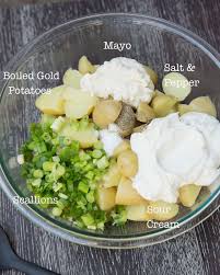 Now you have a choice: 4 Ingredient Classic Potato Salad Tastes Lovely
