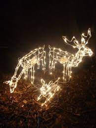 Whether you choose led or incandescent bulbs, strands or net lights, you'll find an array of choices at lowe's. Christmas Concepts Set Of 3 Animated Light Up Reindeer Family With Warm White Led Lights Christmas Lights Buy Online In Botswana At Botswana Desertcart Com Productid 48672334